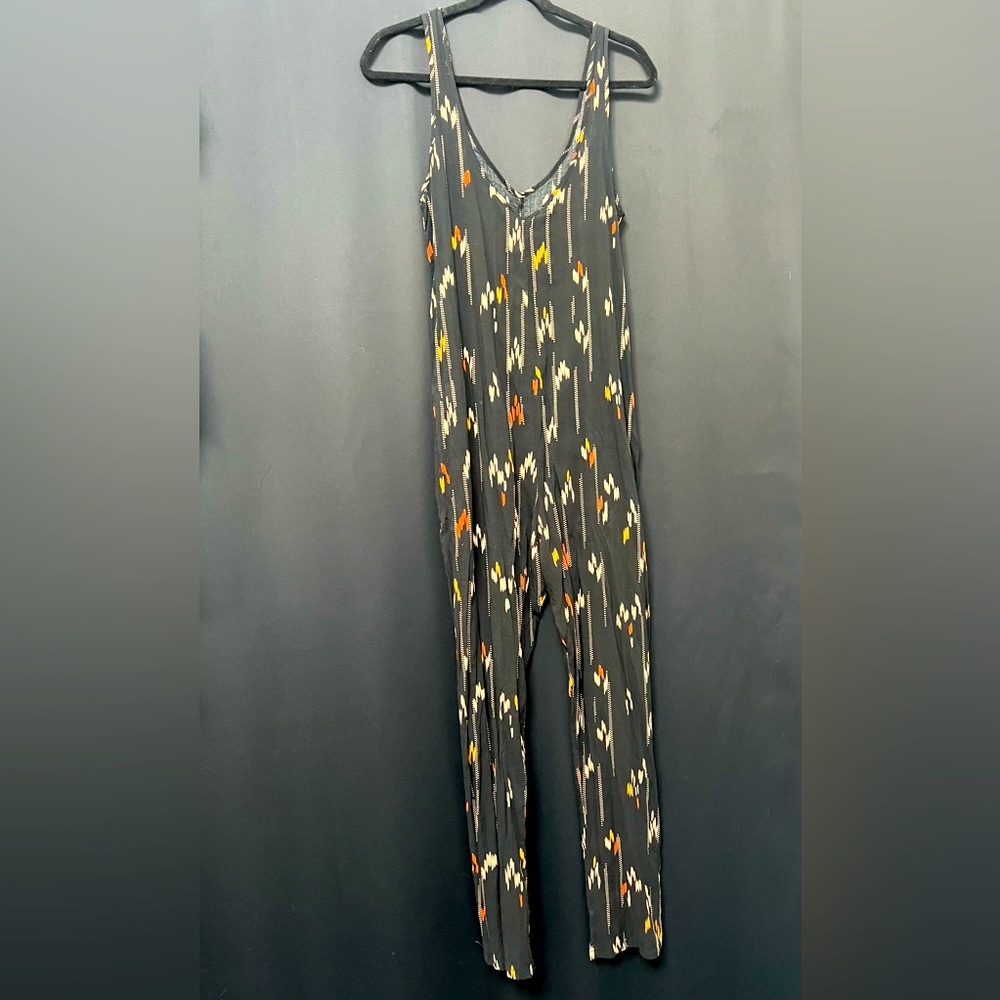 Tysa Black Patterned Jumpsuit - image 6